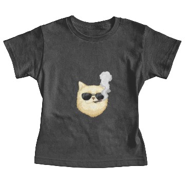 Discover Funny Cat Smoking Sigar Baby Tees
