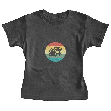 Discover Ladybug Retro Vintage Baby Tees