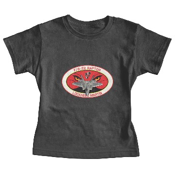 Discover F/A-22 Raptor Lockheed Martin Baby Tees