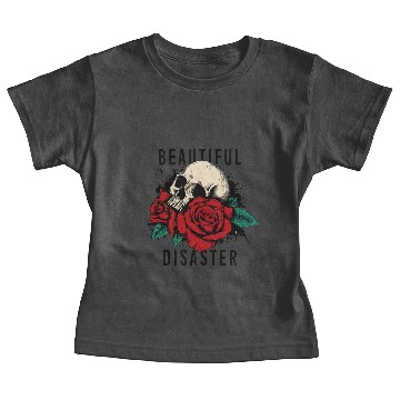 Discover skull roses Baby Tees