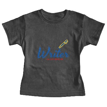 Discover Writer Do Not Disturb Baby Tees