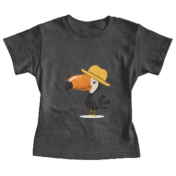 Discover Toucan Ornithologist Bird Watcher Exotic Birds Baby Tees