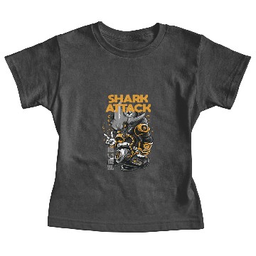 Discover shark attack Baby Tees