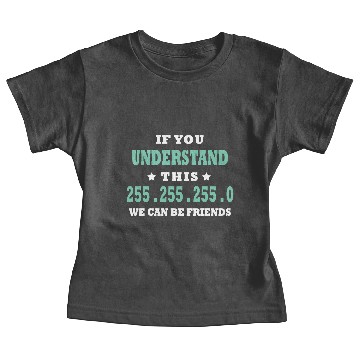 Discover Subnetwork Computer Science Nerd Admin IT Funny Baby Tees