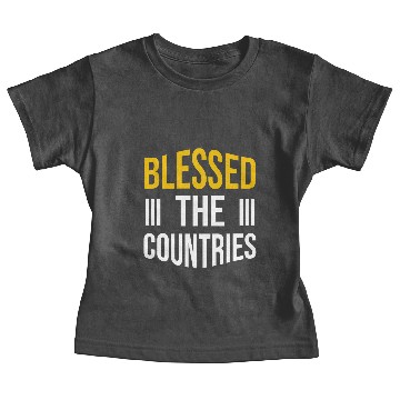 Discover BLESSED THE COUNTRIES Baby Tees