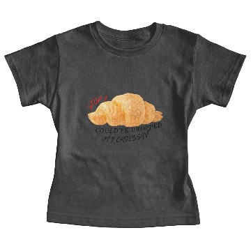 Discover Croissant Bread Baby Tees 2