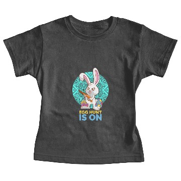 Discover Funny Easter Bunny Easter Egg Egg hunting Baby Tees