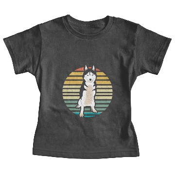 Discover Cute Siberian Husky Baby Tees