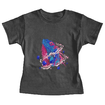 Discover Blue Komodo Dragon Baby Tees