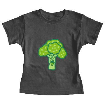 Discover Afraid frightened broccoli Baby Tees