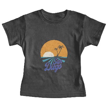Discover San Diego Sunrise Vintage Baby Tees