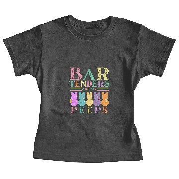 Discover Bartenders Are My Peeps Funny Easter Baby Tees