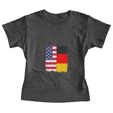 Discover German American US Flag Germany Baby Tees