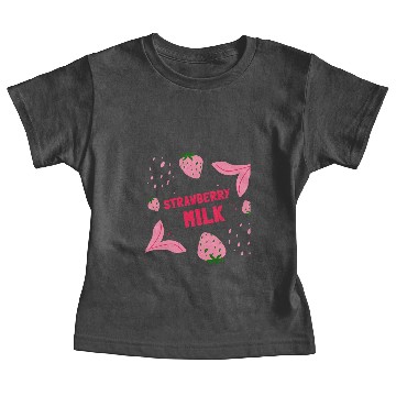 Discover Strawberry Milk Baby Tees