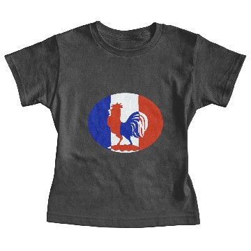 Discover Flag France The rooster Baby Tees