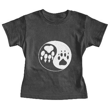 Discover Ying Yang Paw Baby Tees