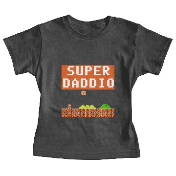 Discover Super Daddio Baby Tees Fathers Day