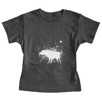 Discover Banksy Splash Dog Essential Baby Tees