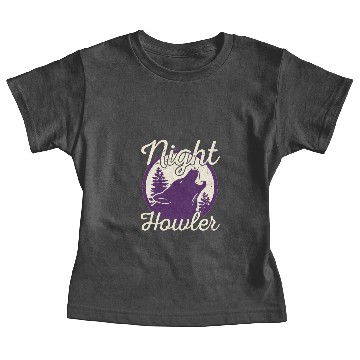 Discover Werewolf Wolf Night Howler Moon Baby Tees