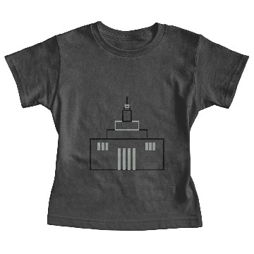 Discover Mormon temple Baby Tees