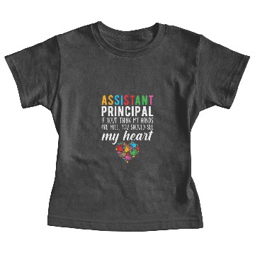 Discover My Heart Assistant Principal Loving Baby Tees
