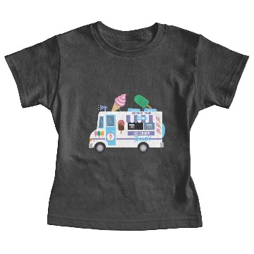 Discover Ice Cream Truck Driver Baby Tees