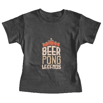 Discover Legends Bottle Sober Ping Pong Ball Drunkard Beer Baby Tees