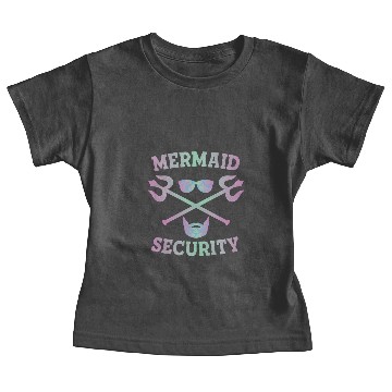 Discover lifeguard Design as mermaid style Baby Tees