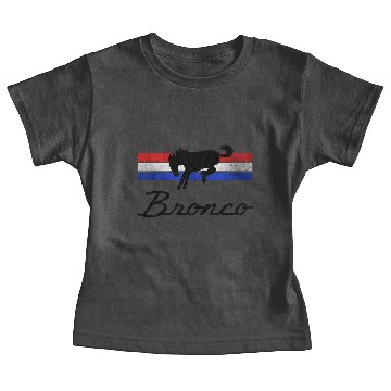 Discover Ford Bronco Logo Stripes Gift Baby Tees