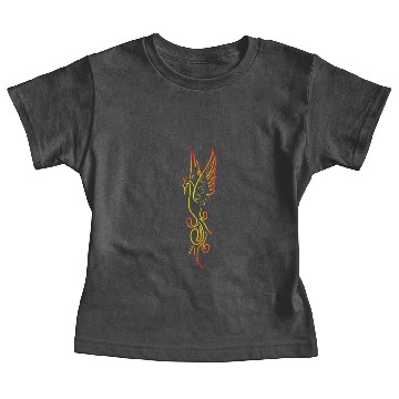 Discover Phoenix linework Baby Tees