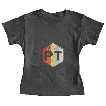 Discover Physical Therapy - Retro Hexagon Baby Tees