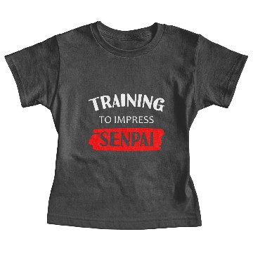 Discover Training To Impress Senpai 3 Baby Tees