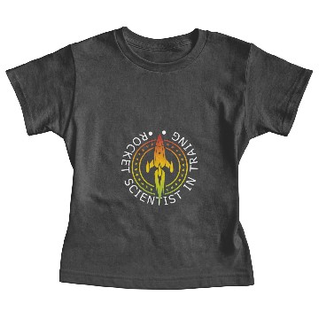 Discover Future Rocket Scientist in Training Space Physics Baby Tees
