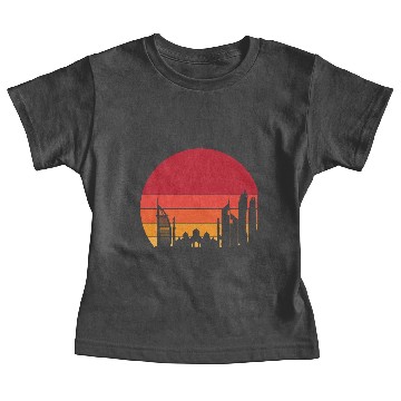 Discover Dubai Sunset Baby Tees