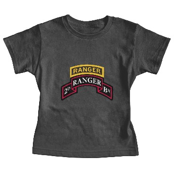 Discover Army Ranger 2nd Ranger Scroll Ranger Tab Baby Tees