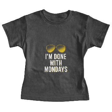 Discover I Hate Mondays Baby Tees