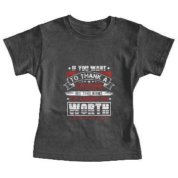 Discover Soldier Veteran Memorial Day Baby Tees