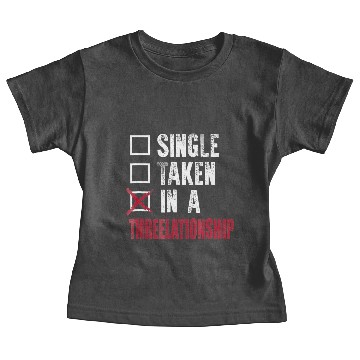 Discover Polyamory T Throuple Relationship Status Baby Tees