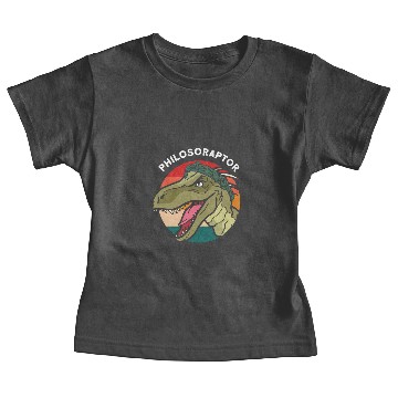 Discover Philosoraptor Funny Philosophy Dinosaur Meme Baby Tees