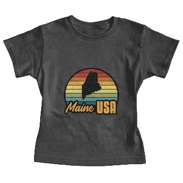 Discover Maine USA Baby Tees