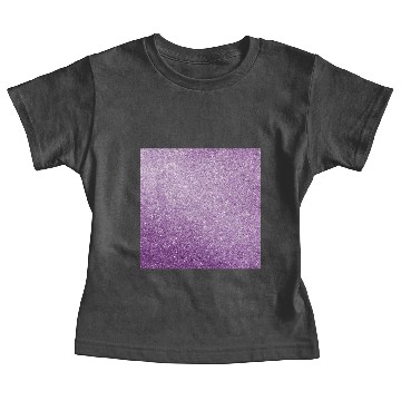 Discover Lilac Glitter Pattern Baby Tees