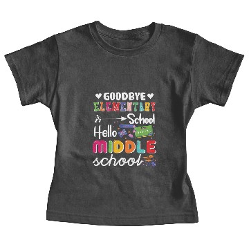 Discover Hello Middle School Graduation Elementary School Baby Tees