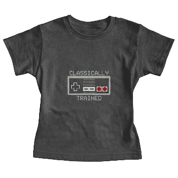 Discover Classically Trained Gamer Gift Baby Tees