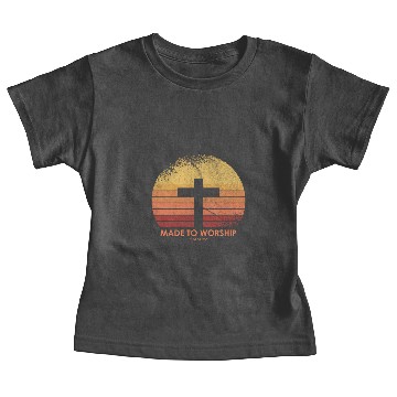 Discover Made to Worship Psalm 95:1 Baby Tees
