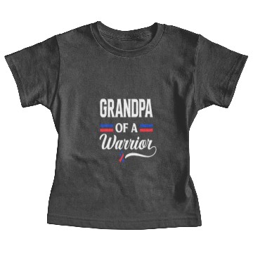 Discover Grandpa Of Warrior Congenital Heart CHD Awareness Baby Tees