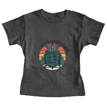 Discover Live Laugh Lurk Baby Tees