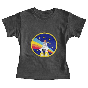 Discover nasa rainbow Baby Tees