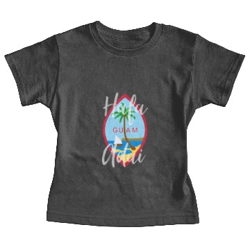 Discover Hafa Adai Guam Seal Pull Over Gift Baby Tees