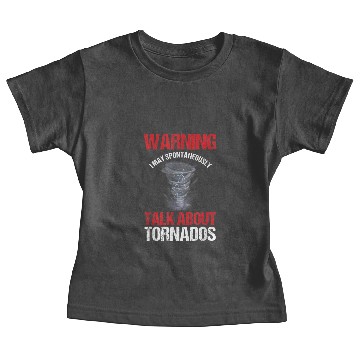 Discover Chasing Storm Chaser Weather Hurricane Tornado Twi Baby Tees