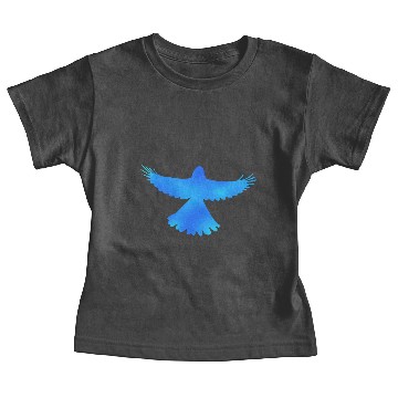 Discover Light blue bird Baby Tees